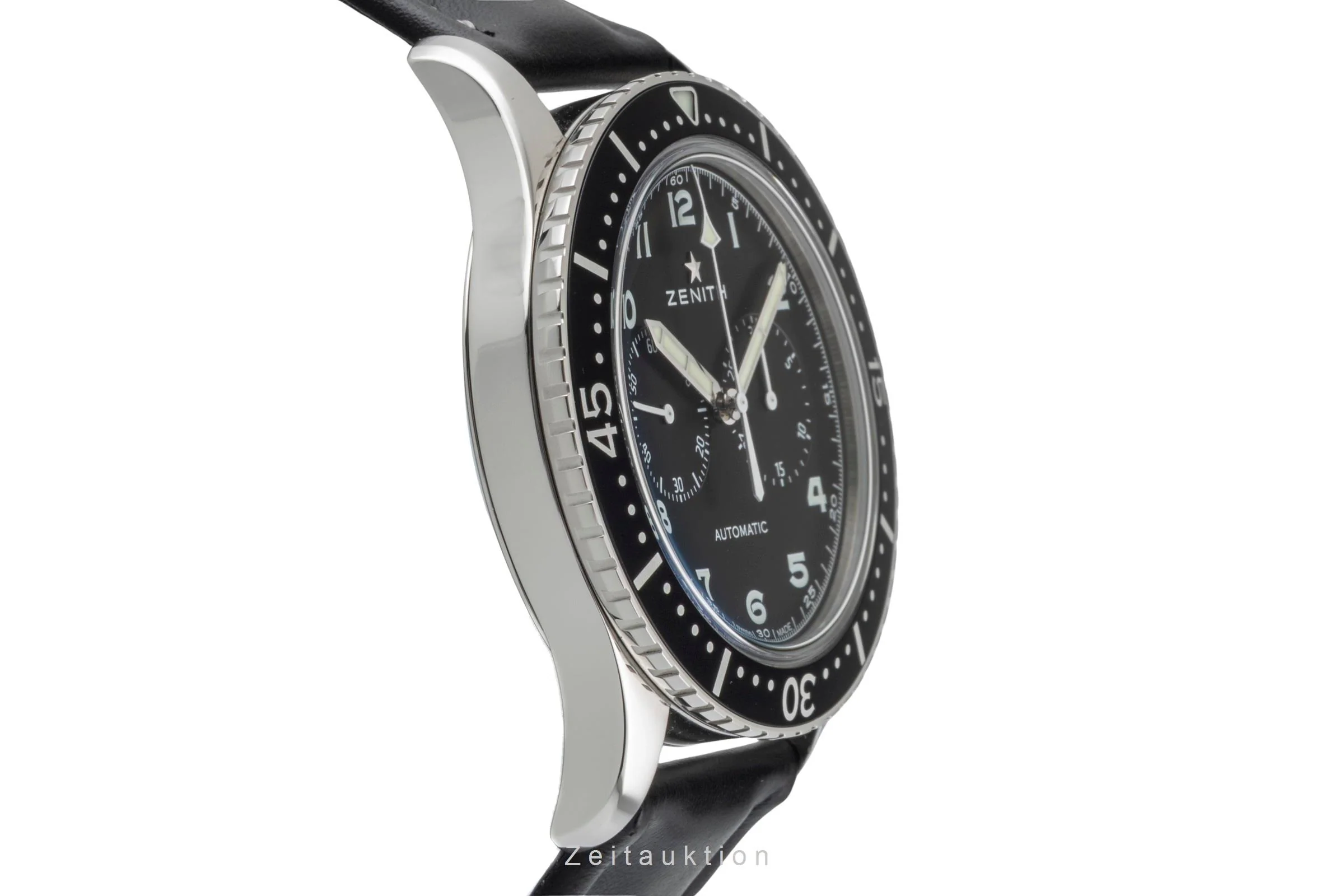 Zenith Pilot chronograph steel automatic men's watch 03.2240.4069 Limited  [2600727] - Image 8