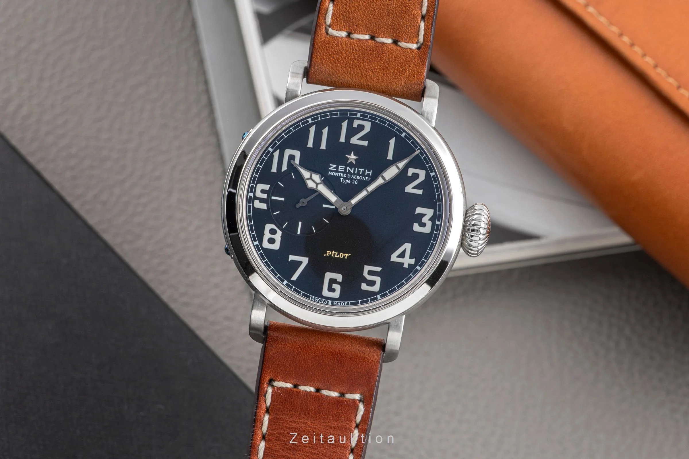 Zenith Pilot steel automatic men's watch 03.1930.681/21.C723 LP: 8300EUR  [2506476] - Image 2