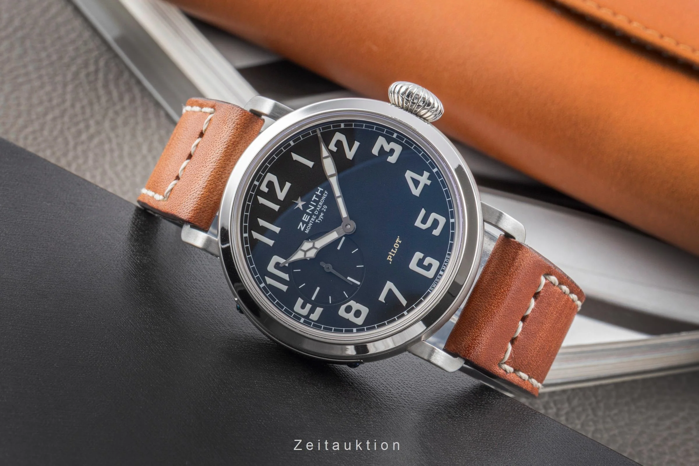 Zenith Pilot steel automatic men's watch 03.1930.681/21.C723 LP: 8300EUR  [2506476] - Image 3