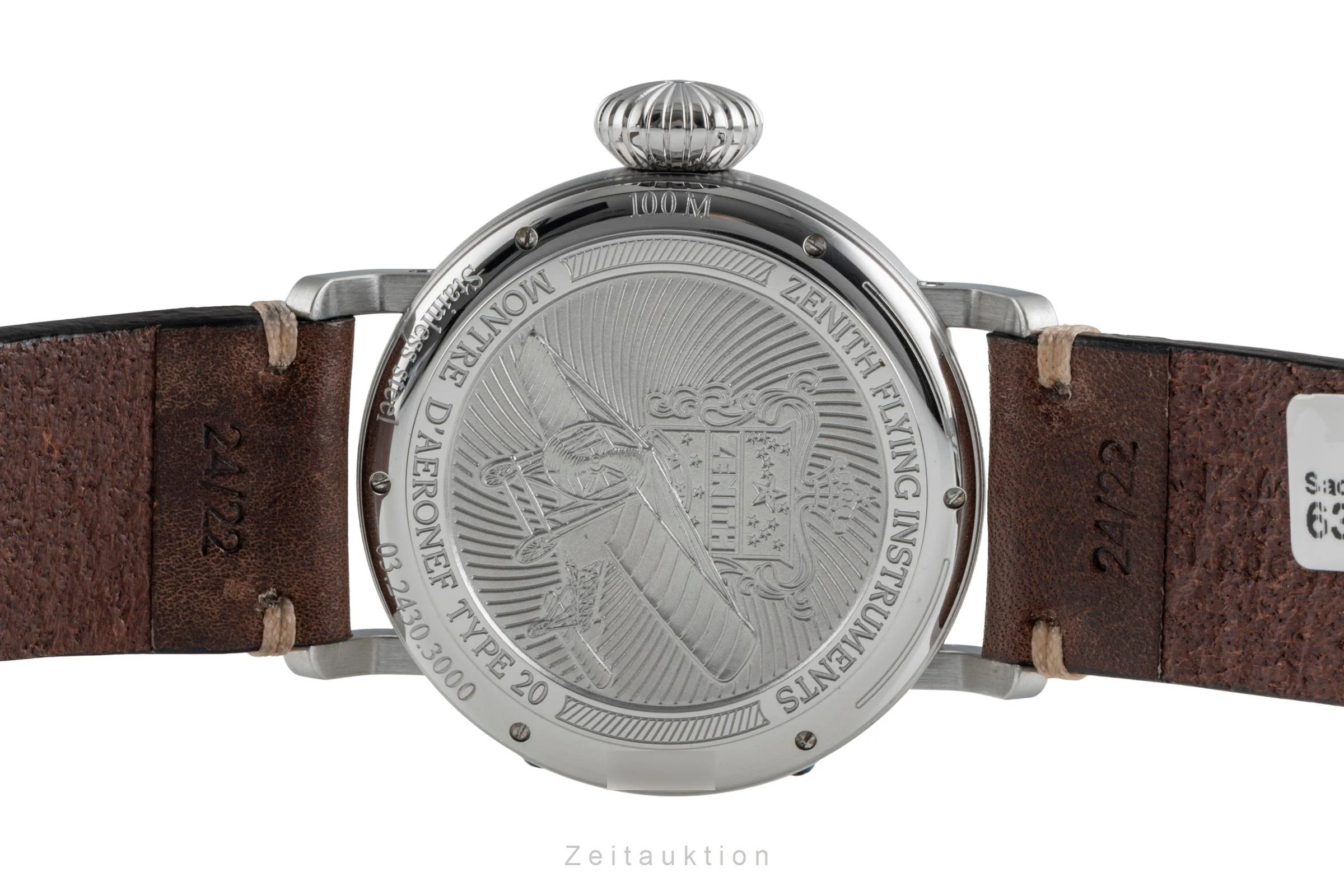 Zenith Pilot steel automatic men's watch 03.2430.3000/21.C738  [2505703] - Image 11