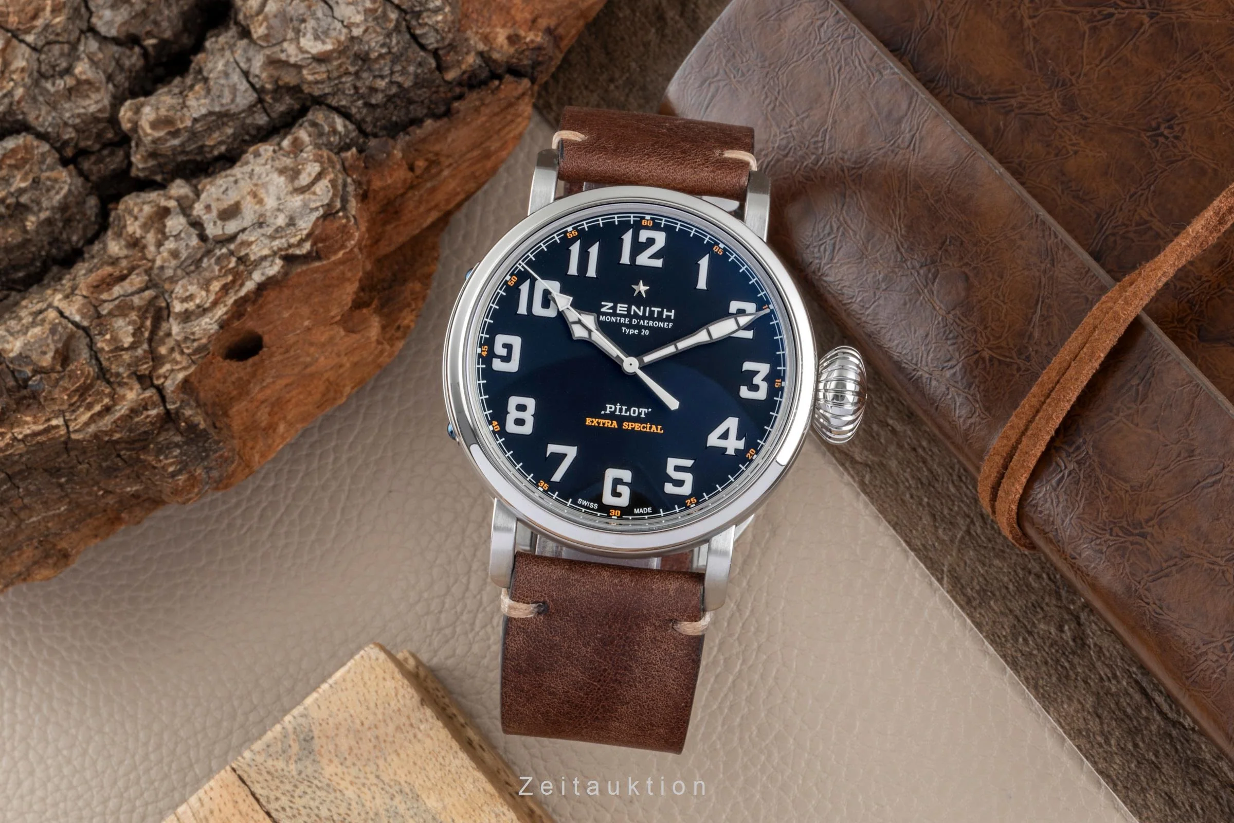 Zenith Pilot steel automatic men's watch 03.2430.3000/21.C738  [2505703] - Image 4