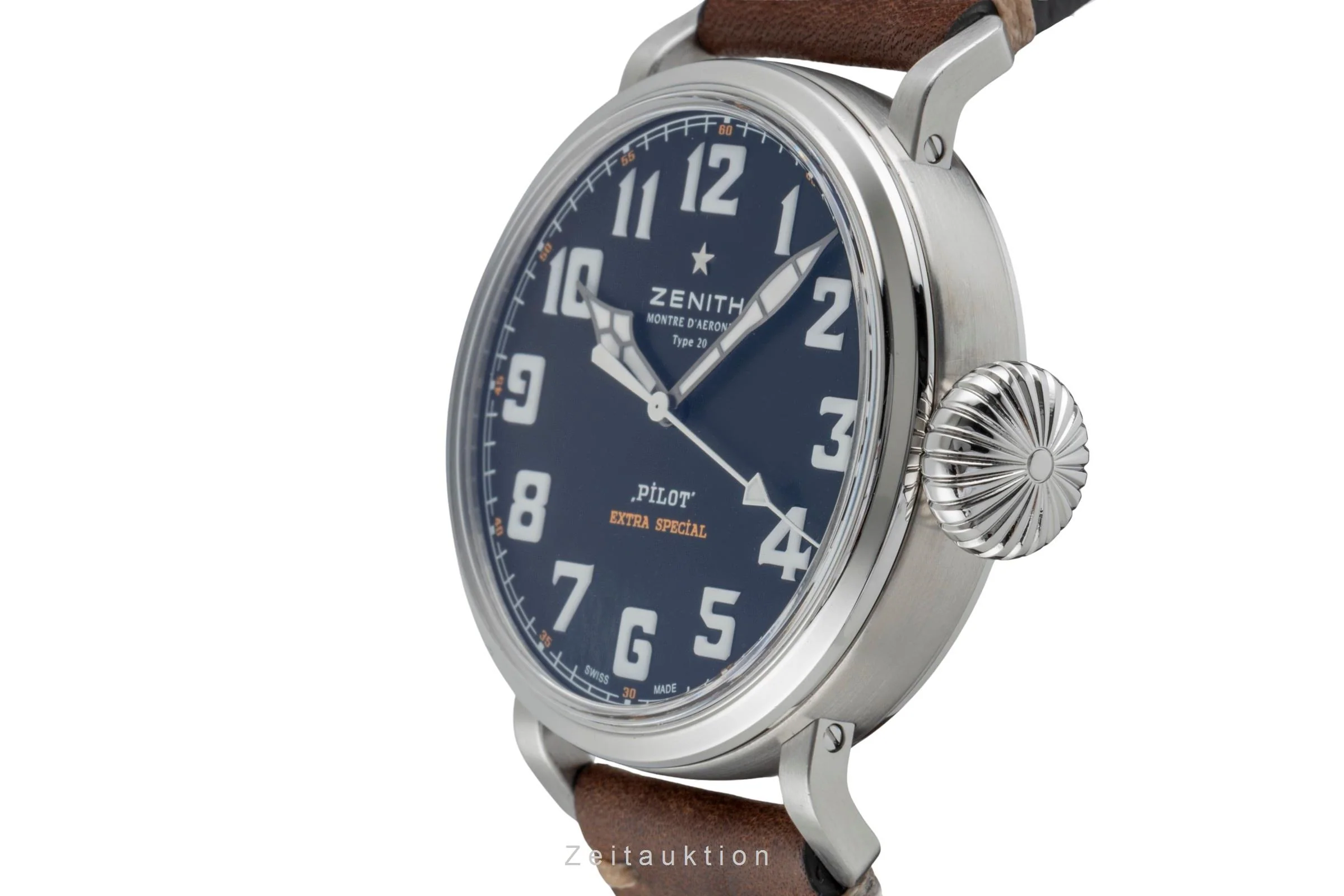 Zenith Pilot steel automatic men's watch 03.2430.3000/21.C738  [2505703] - Image 7