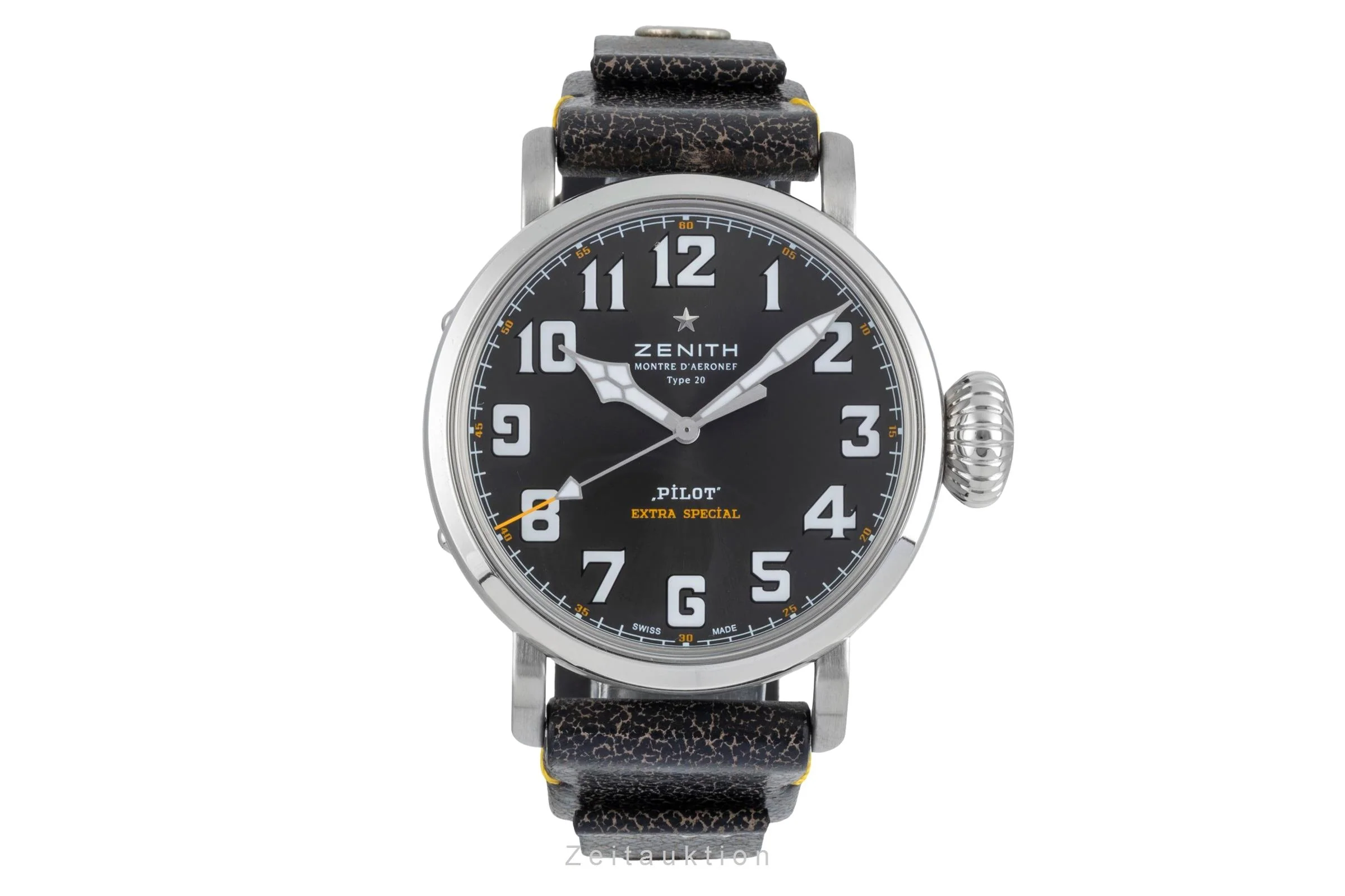 Zenith Pilot steel automatic men's watch 03.2434.679/20.I010  [2507182] - Image 5