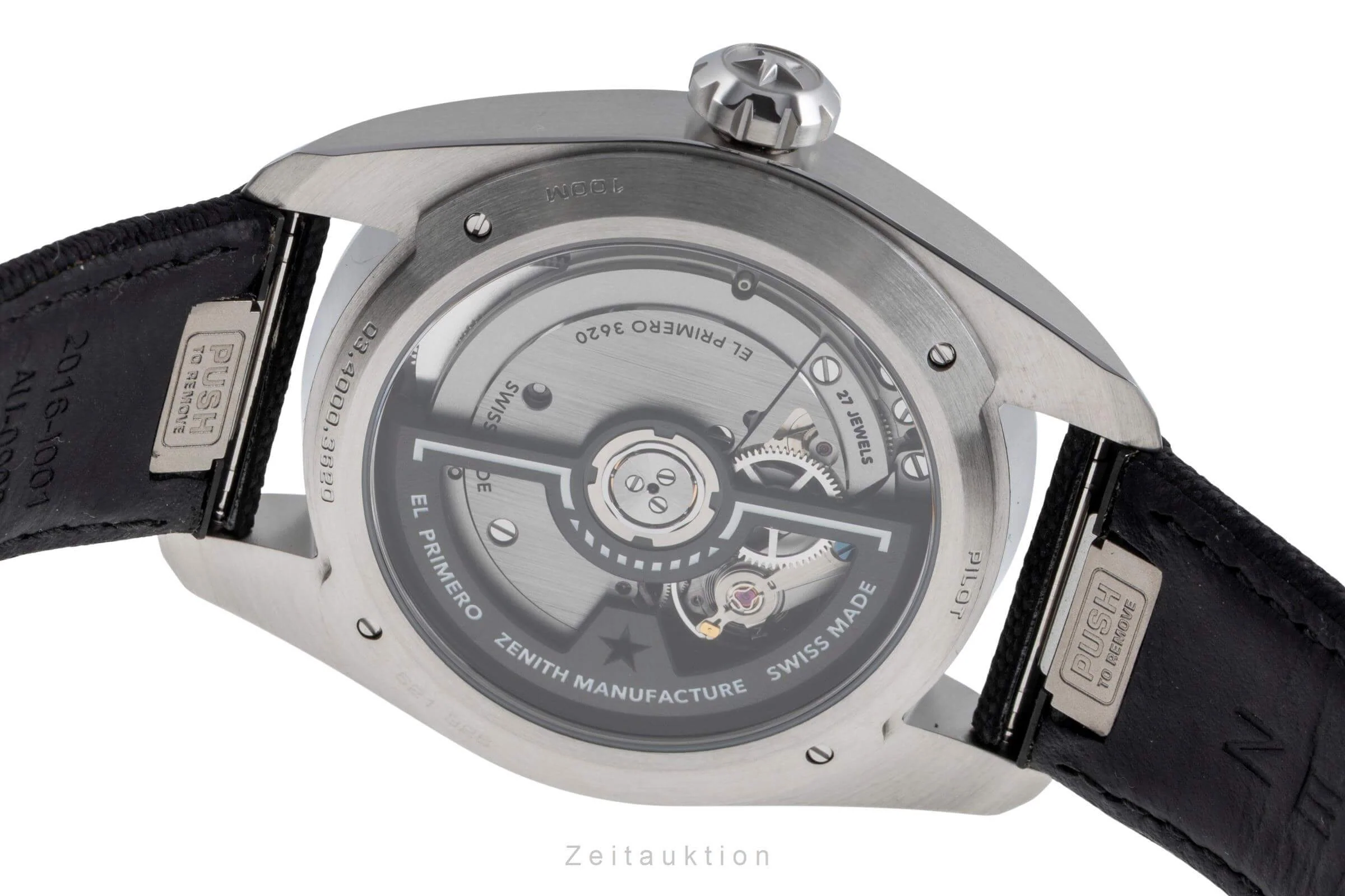 Zenith Pilot steel automatic men's watch 03.4000.3620/21.I001 LP: 8100EUR  [2502498] - Image 10