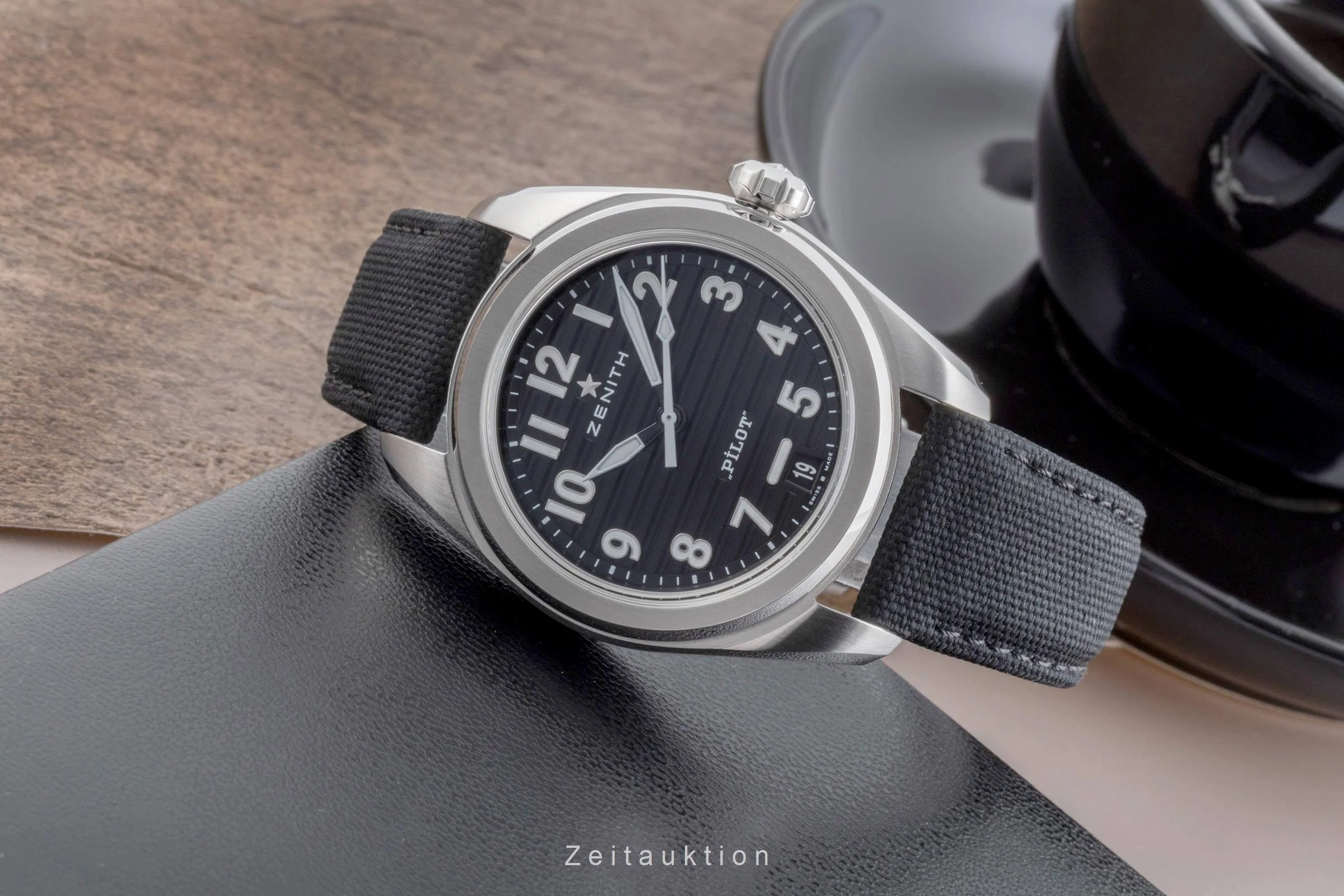 Zenith Pilot steel automatic men's watch 03.4000.3620/21.I001 LP: 8100EUR  [2502498] - Image 3