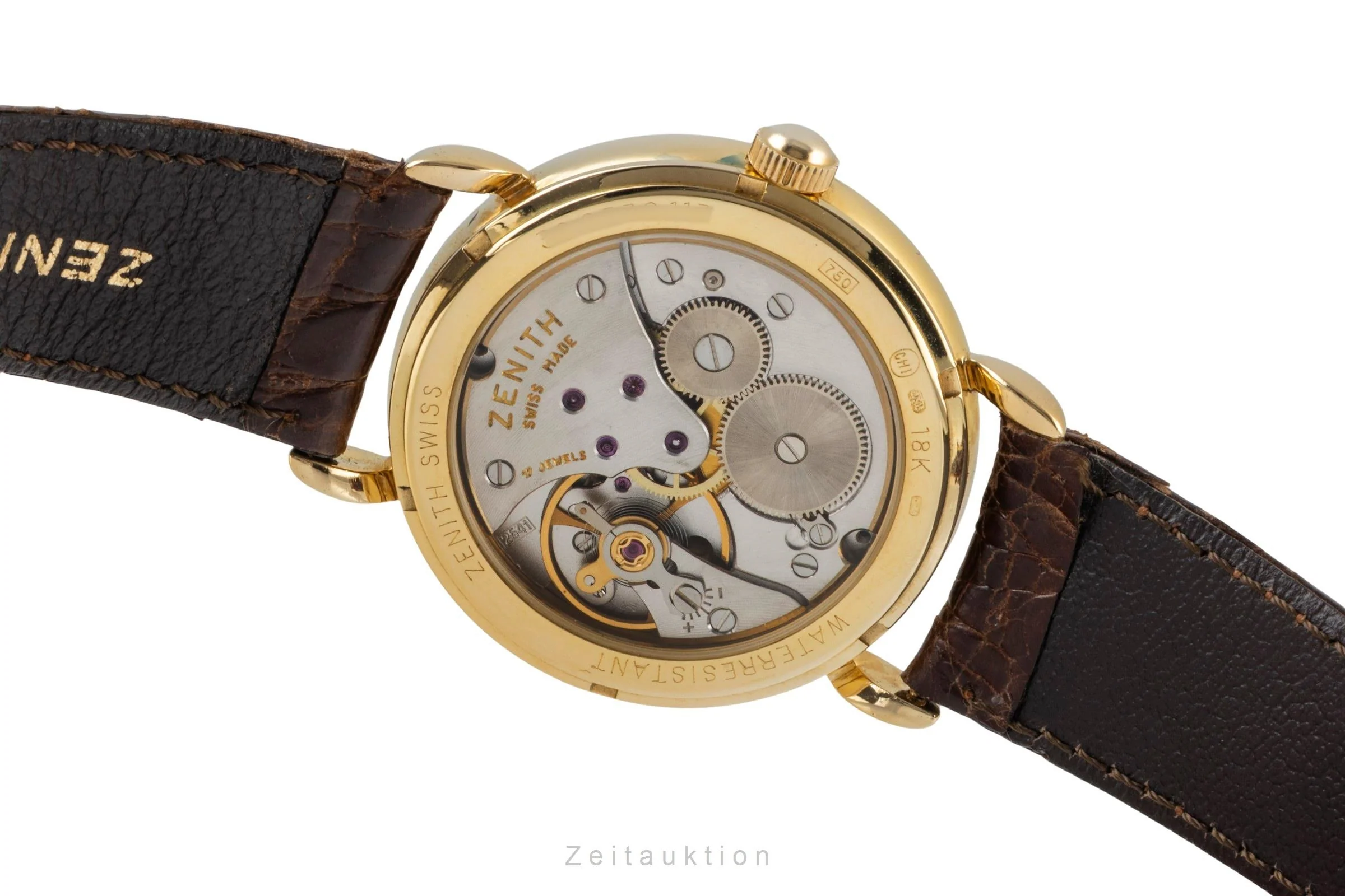 Zenith Prime 18 ct gold manual winding men's watch 30.0530.113  [2600269] - Image 12