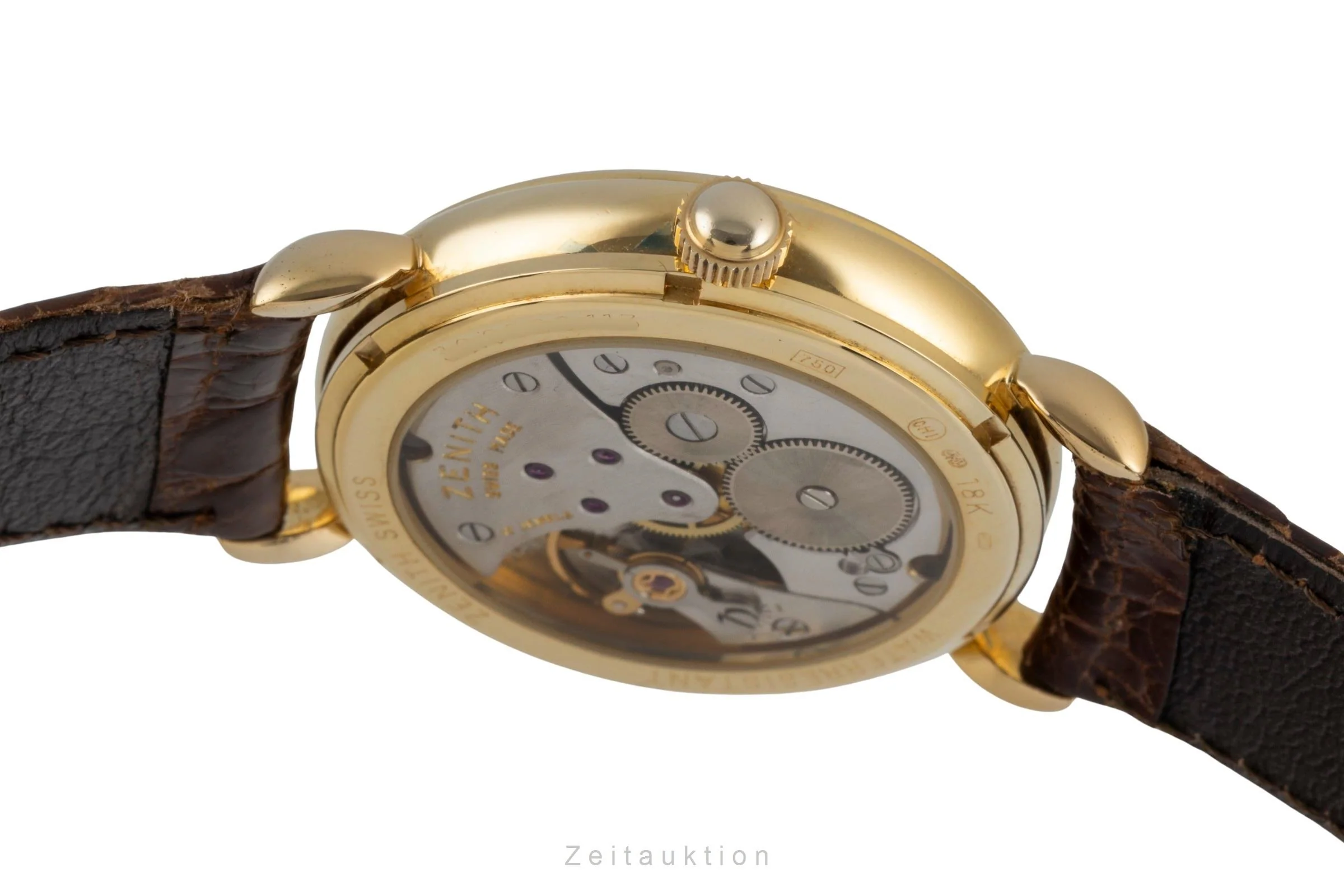 Zenith Prime 18 ct gold manual winding men's watch 30.0530.113  [2600269] - Image 13