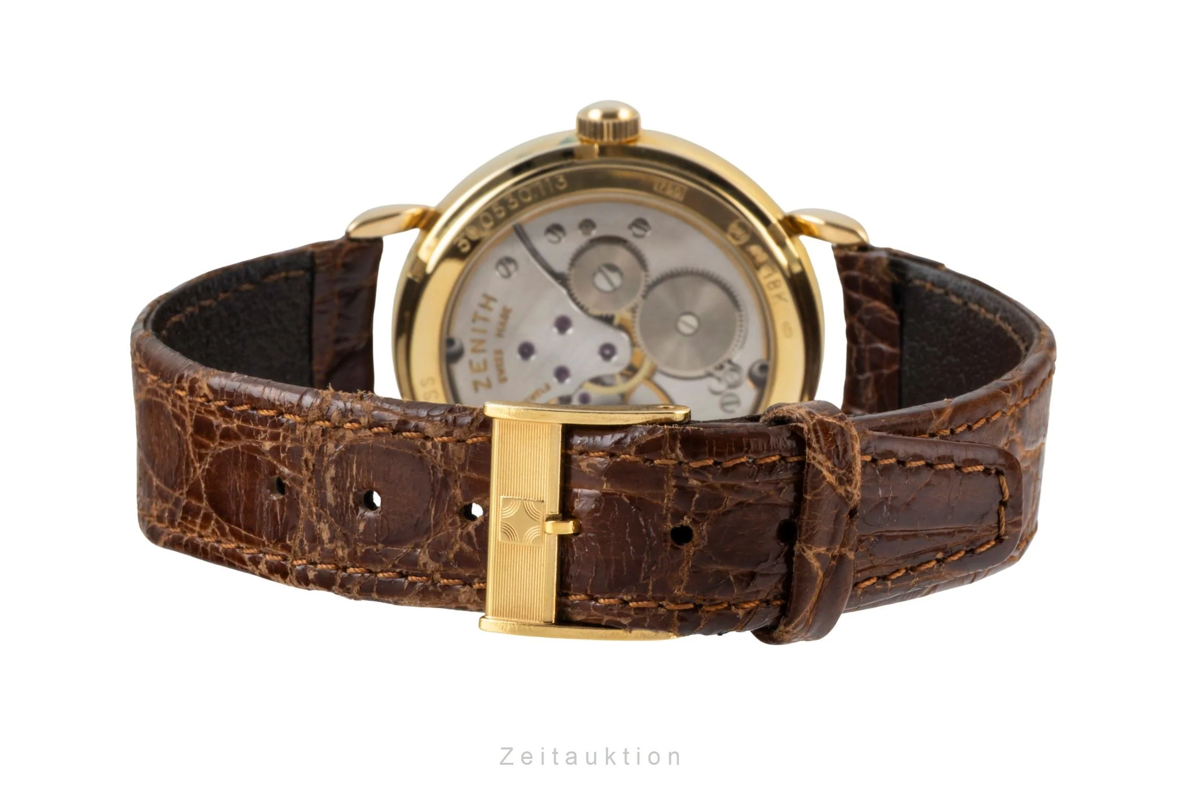 Zenith Prime 18 ct gold manual winding men's watch 30.0530.113  [2600269] - Image 14