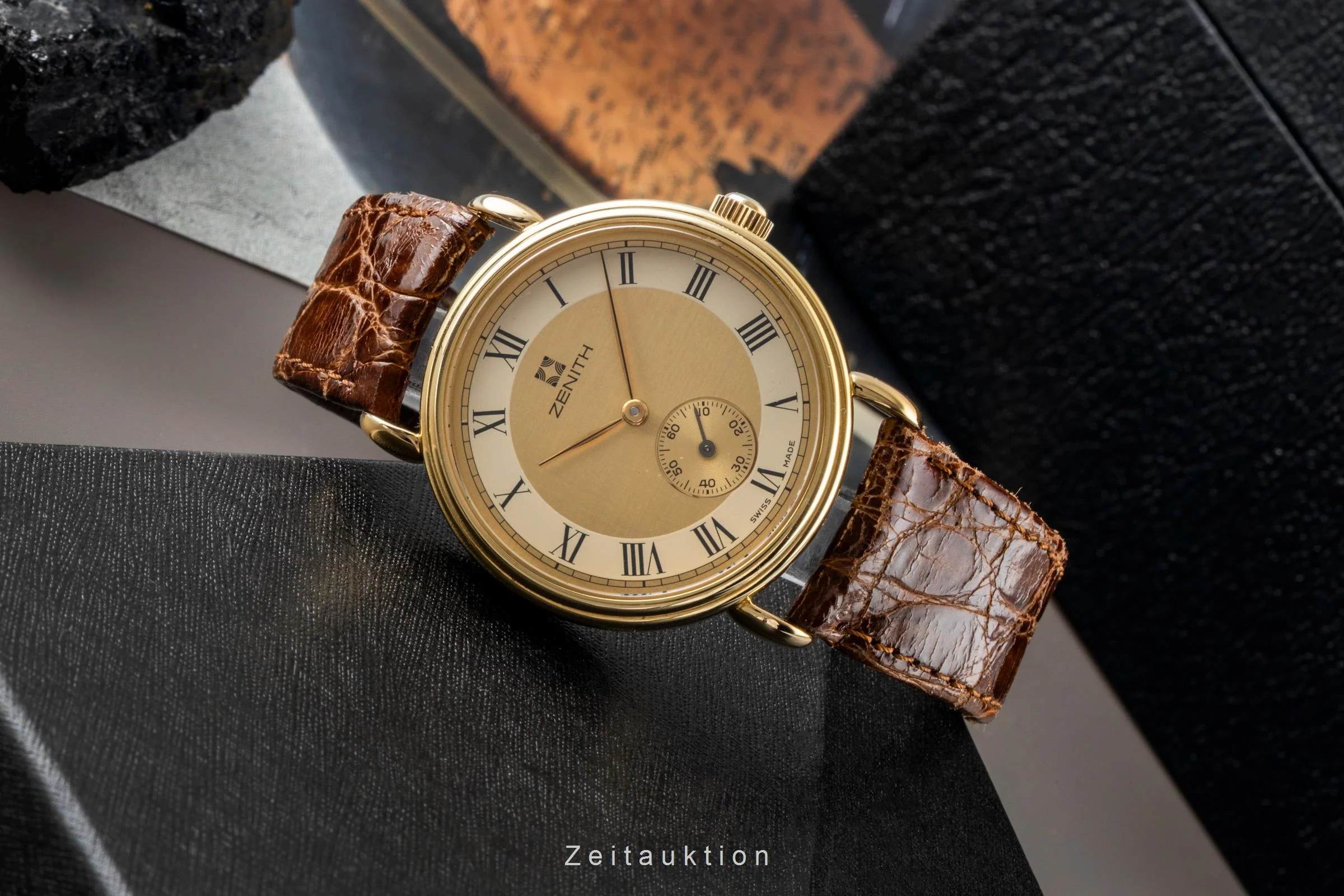 Zenith Prime 18 ct gold manual winding men's watch 30.0530.113  [2600269] - Image 3