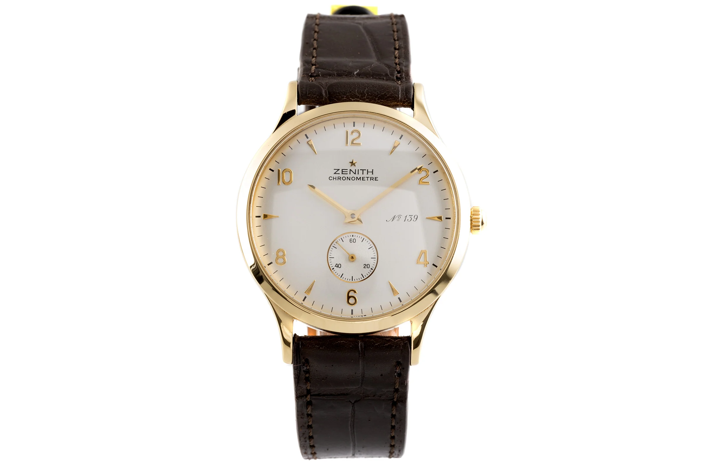 Zenith Prime 18 ct gold manual winding men's watch 30.1125.113 Limited  [2103644] - Image 4