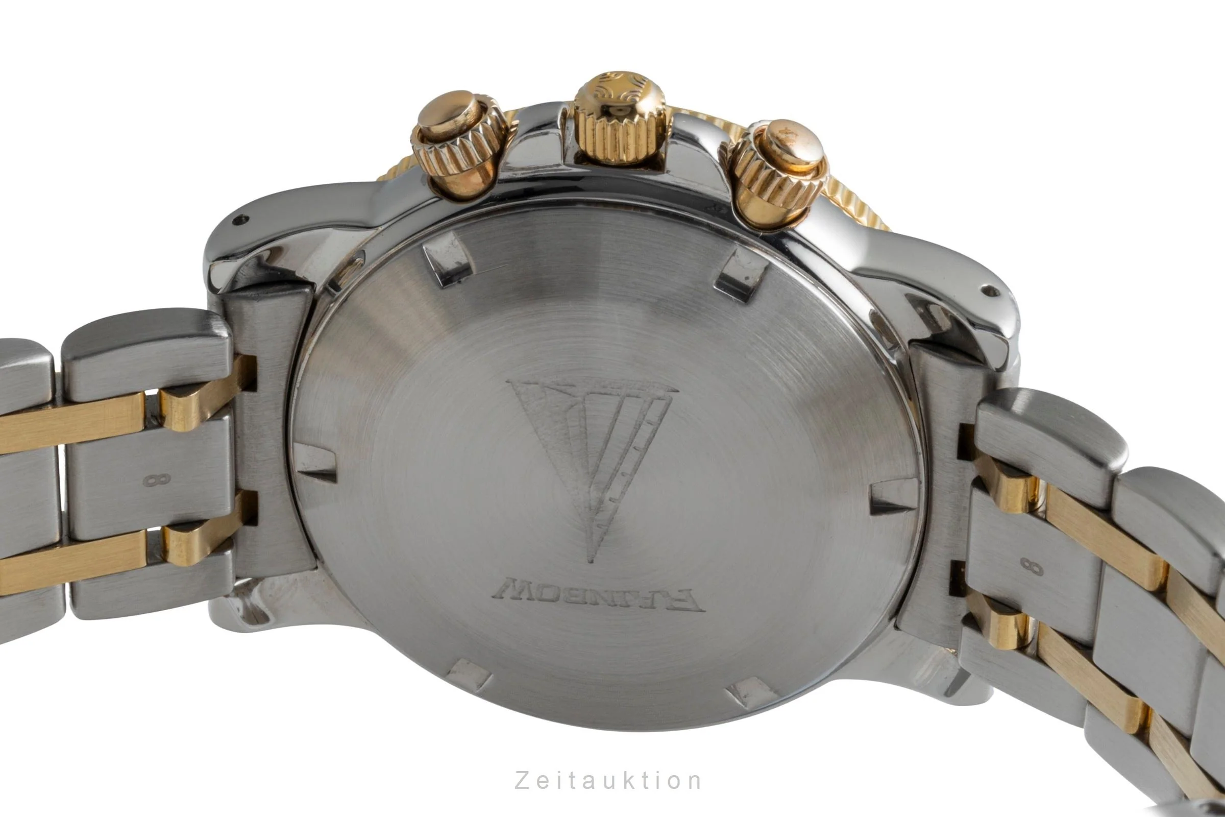 Zenith Rainbow chronograph steel / gold automatic men's watch 15/53-0470-400  [2507312] - Image 12