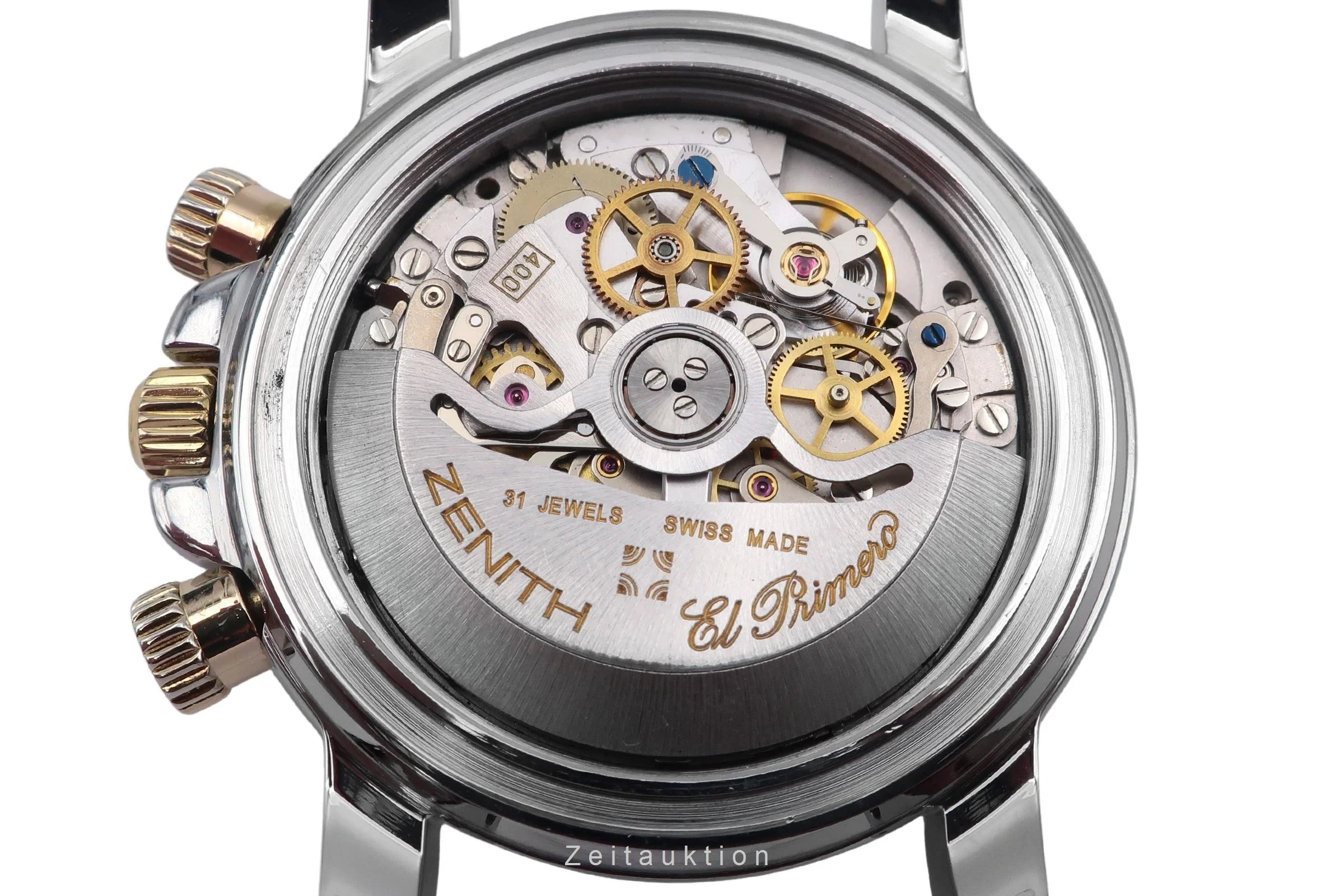 Zenith Rainbow chronograph steel / gold automatic men's watch 53.0370.400  [2503232] - Image 14