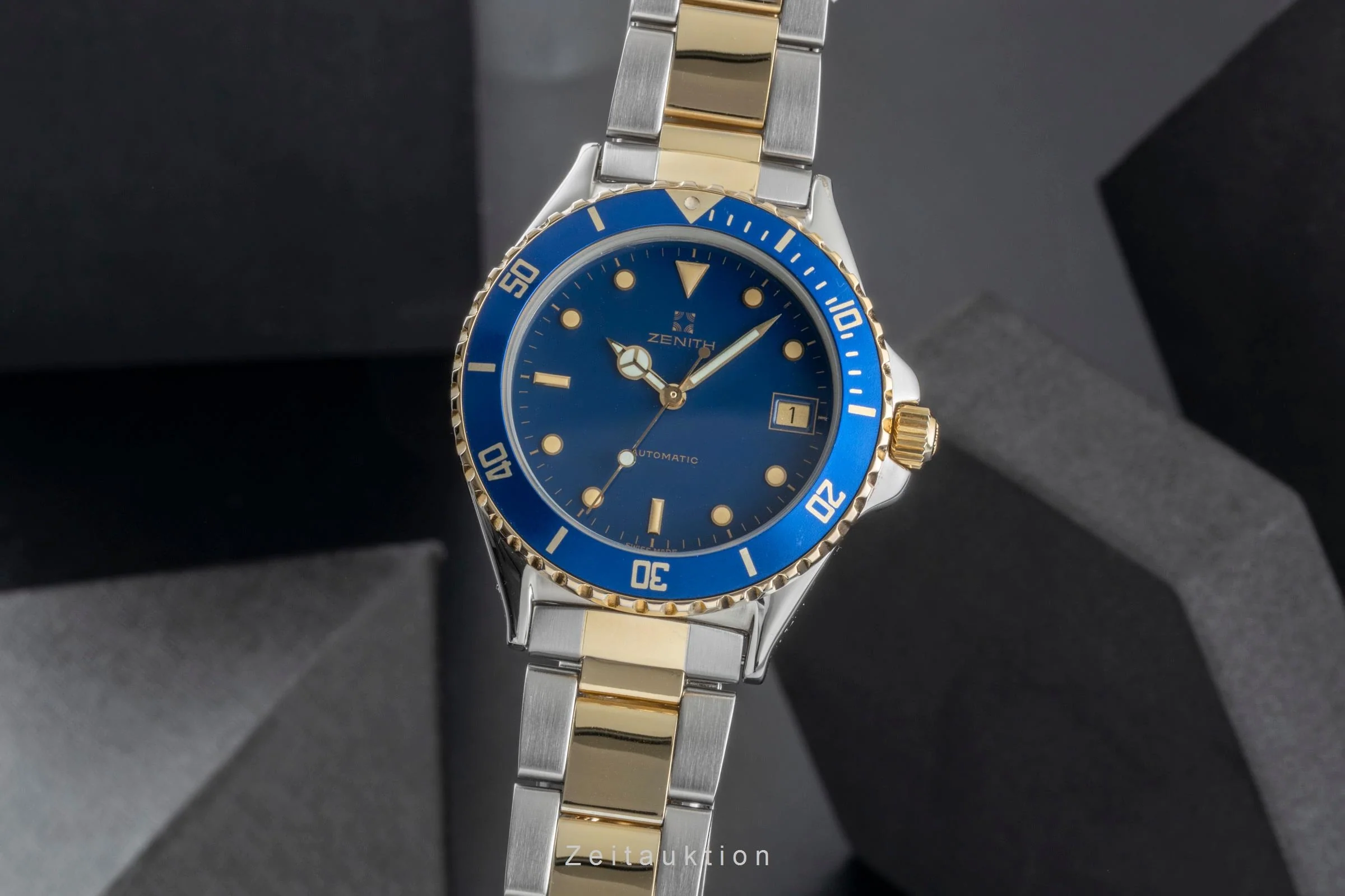 Zenith Rainbow steel / gold automatic men's watch 59.0210.462  [2506368] - Image 2