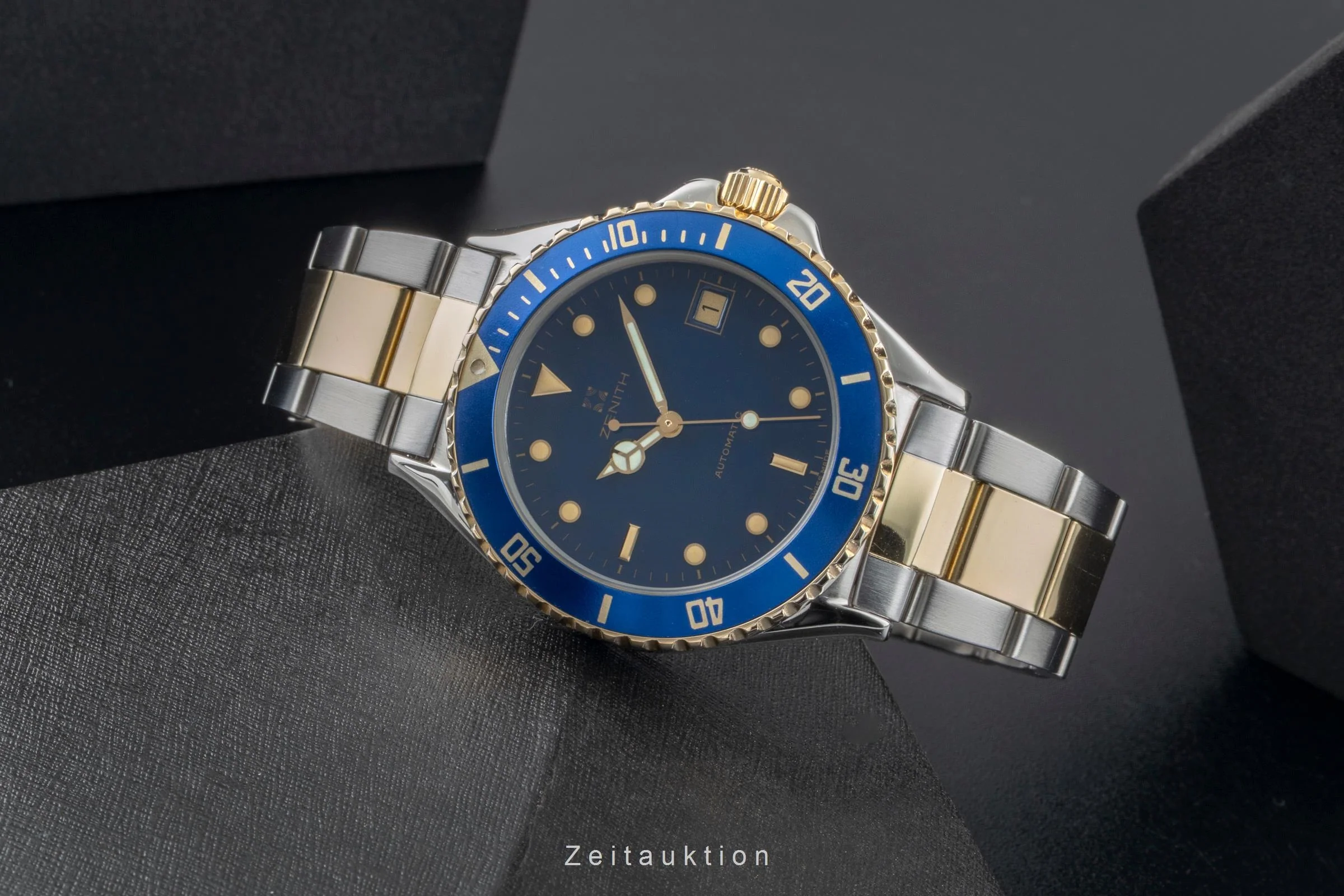 Zenith Rainbow steel / gold automatic men's watch 59.0210.462  [2506368] - Image 3