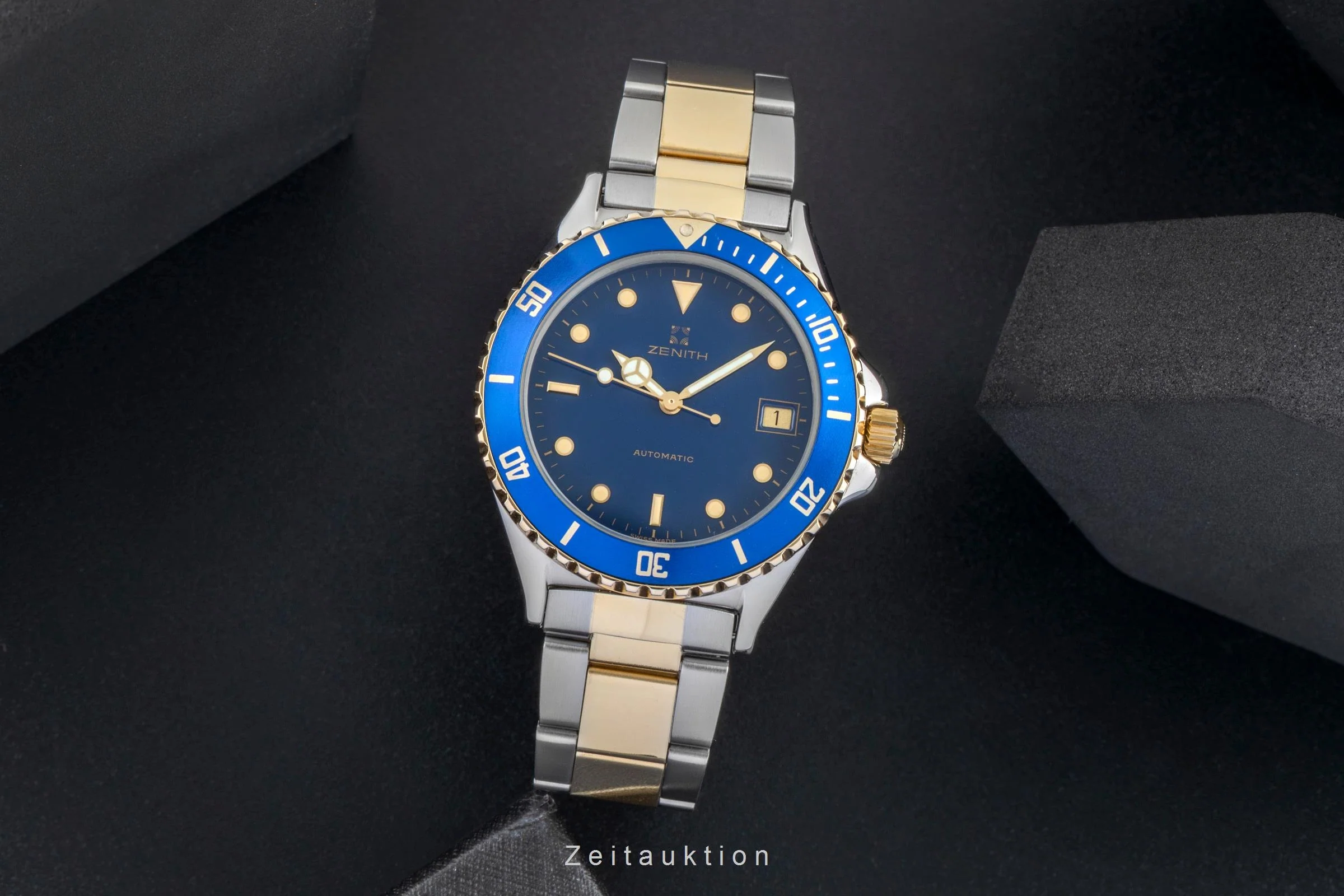 Zenith Rainbow steel / gold automatic men's watch 59.0210.462  [2506368] - Image 4