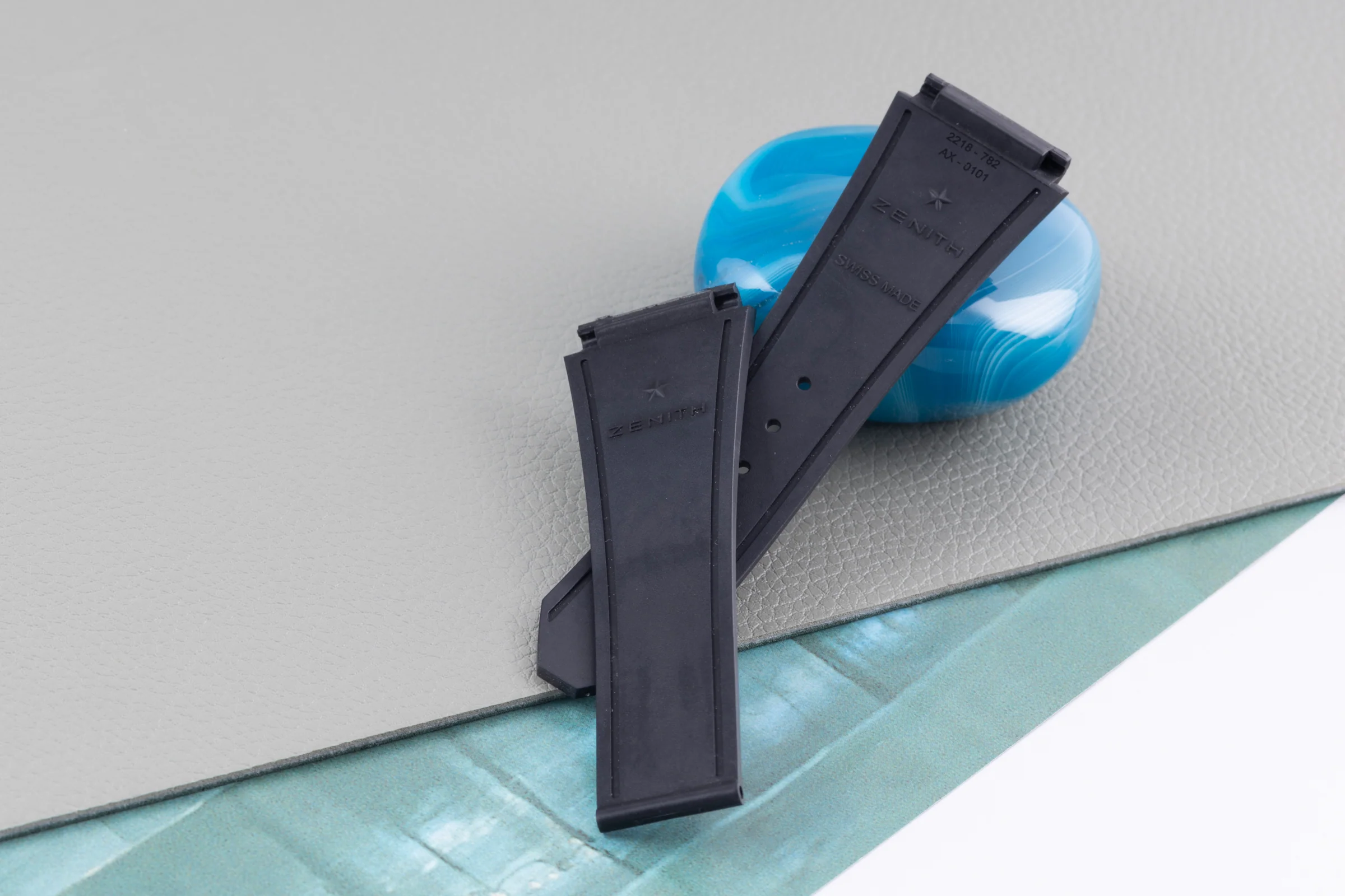 Zenith strap 22.00 mm rubber strap [KL24454] - Image 2
